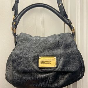 Authentic Black Leather Marc Jacobs bag 💼